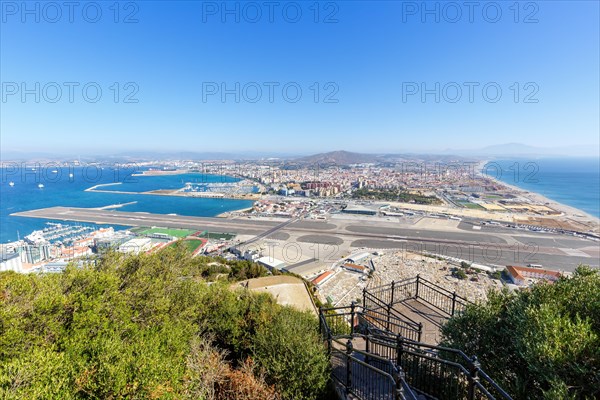 Overview Gibraltar Airport