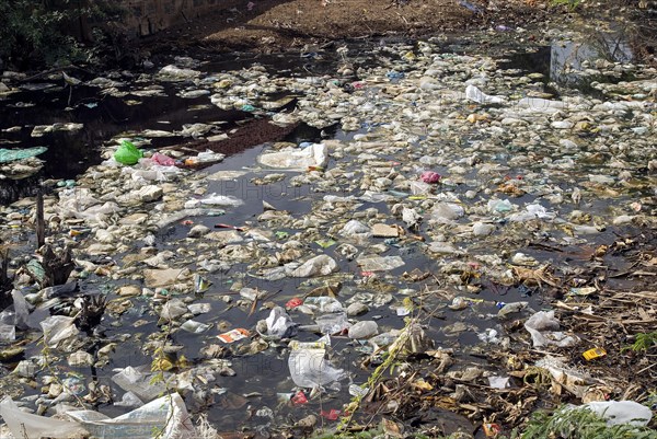 Verschmutzung des Flusses Noyyal in Tirupur