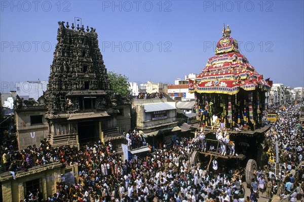 Temple car [chariot] festival