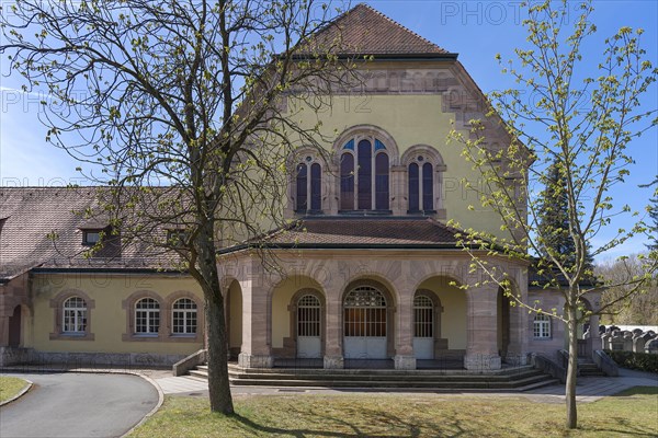 Mourning hall of the New Jewish Cemetery