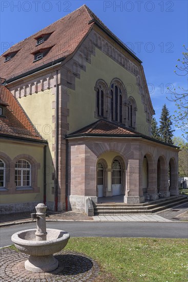 Mourning hall of the New Jewish Cemetery