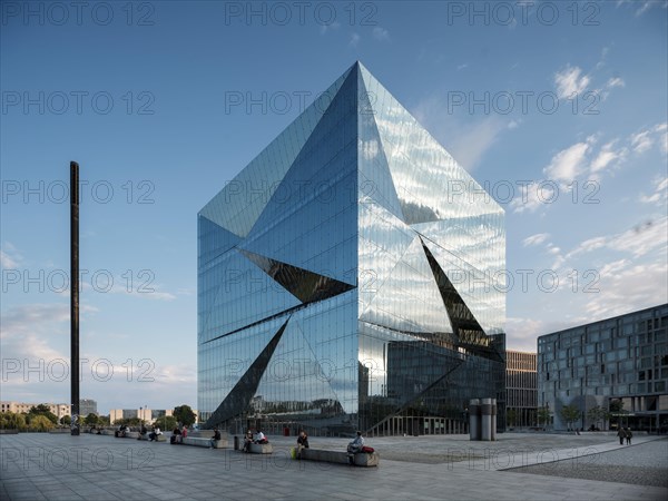 Cube berlin office building at Washingtonplatz