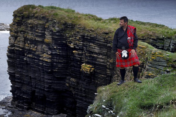 Man in kilt