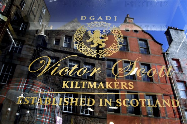 Shop window Kiltmaker