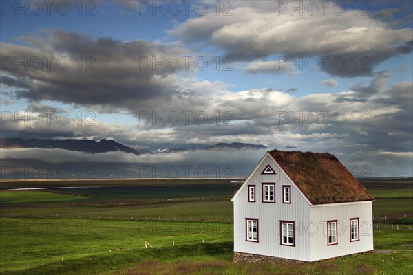 House in landscape