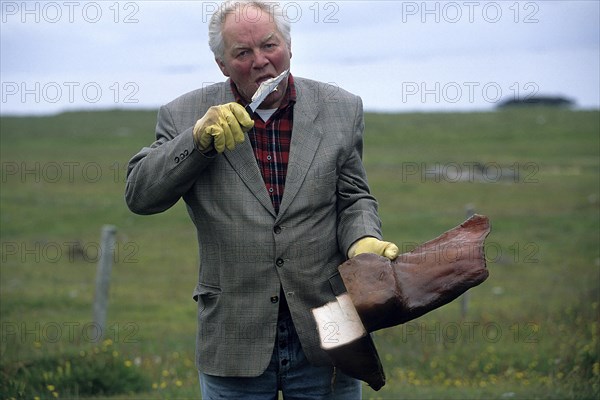 Man costs Greenland shark