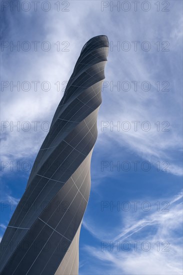 Thyssenkrupp test tower for elevators with visitor platform