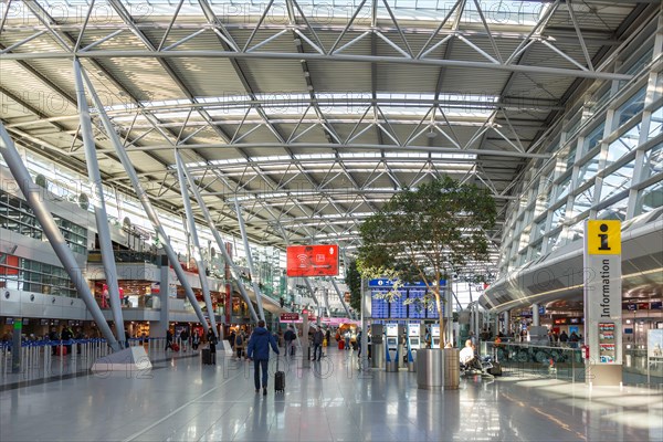 Terminal of Duesseldorf Airport