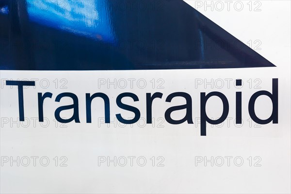 Logo of the Shanghai Transrapid Maglev maglev train in Shanghai