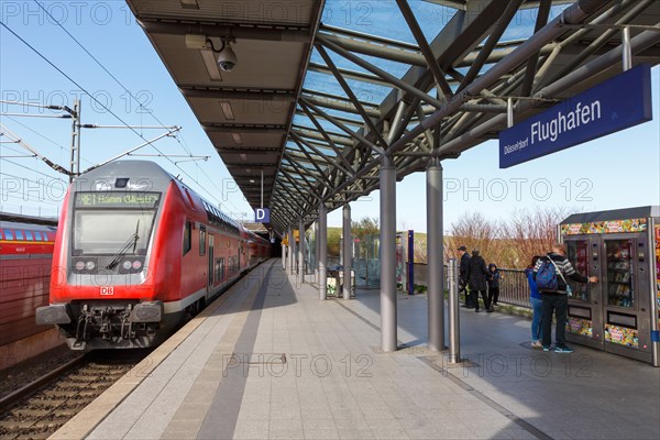 Railway station Duesseldorf Airport