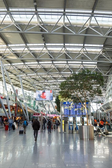 Terminal of Duesseldorf Airport