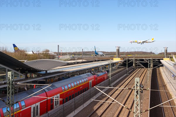 Railway station Duesseldorf Airport