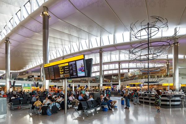 London Heathrow Airport (LHR) in the United Kingdom Terminal 2 The Queen's Terminal in London