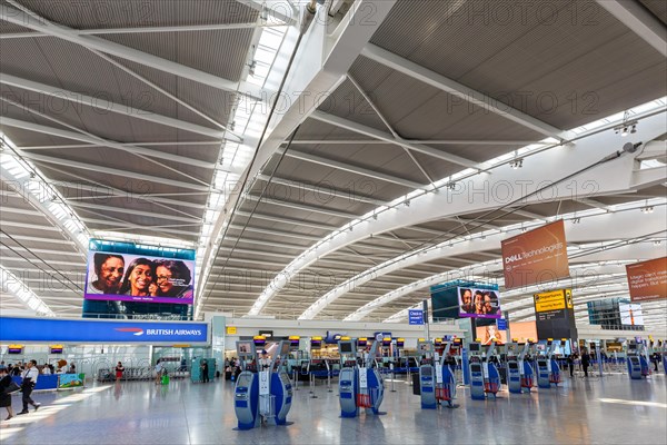 London Heathrow Airport (LHR) in the United Kingdom Terminal 5 in London