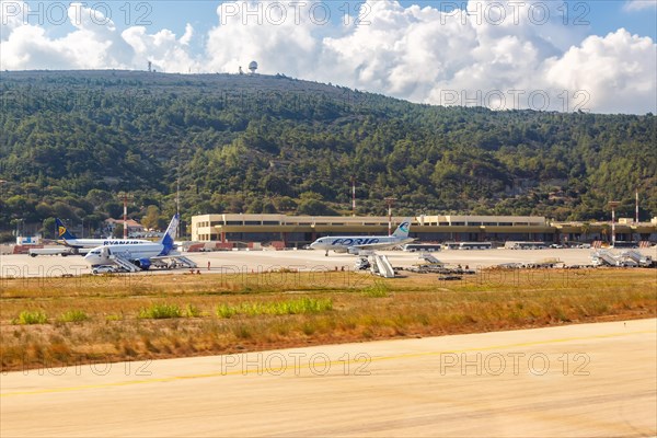 Aircraft Rhodes Airport