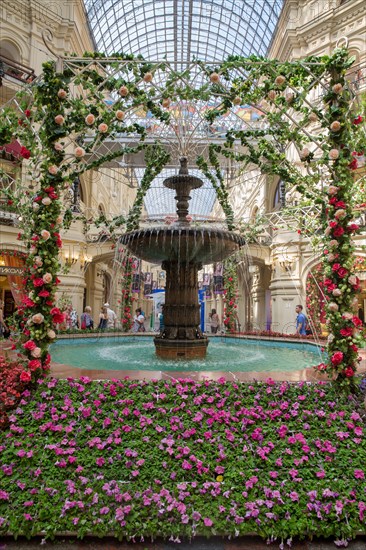 Fountain in GUM