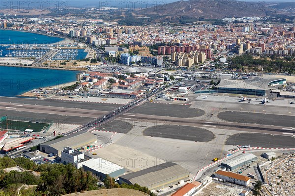 Overview Gibraltar Airport