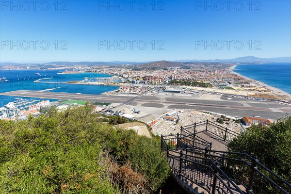 Overview Gibraltar Airport