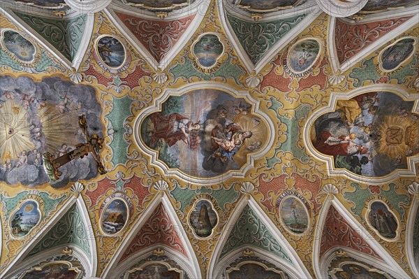 Ceiling frescoes