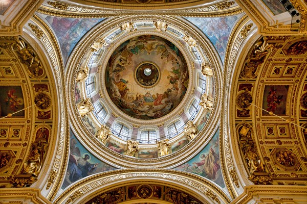 Interior of St. Isaac's Cathedral (Church of St. Isaac of Dalmatia)