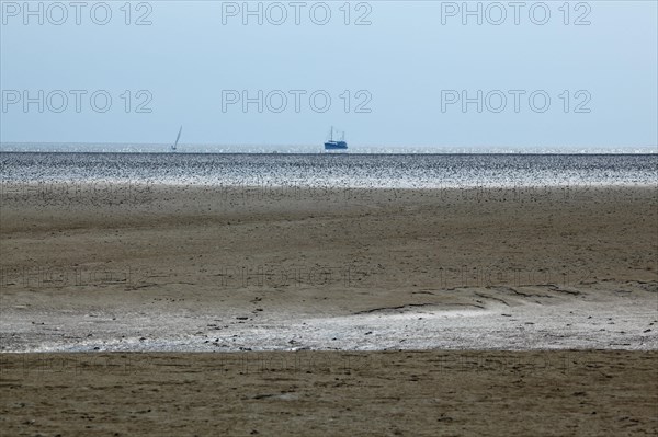 Wadden Sea in the North Sea