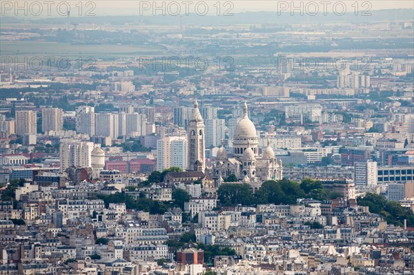 Basilica Sacre-Coeur on Montmartre