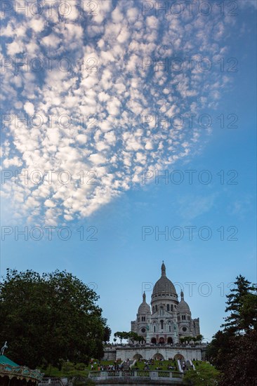 Basilica Sacre-Coeur auf Montmartre