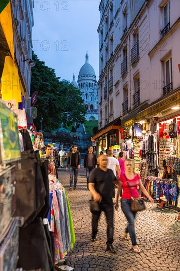 Street with souvenir shops