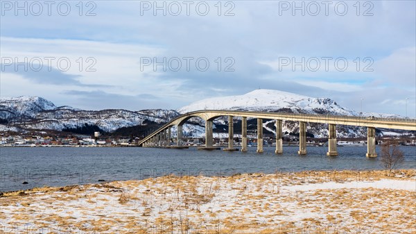 Bridge over the Sortlandsundet to Sortland