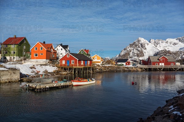 Fishing village Henningsvaer