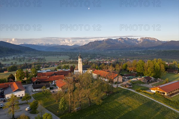 Gaissach in the morning light