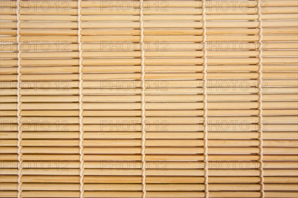 Macro bamboo background bound with string