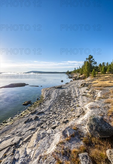 Shore of the West Thumb of Yellowstone Lake