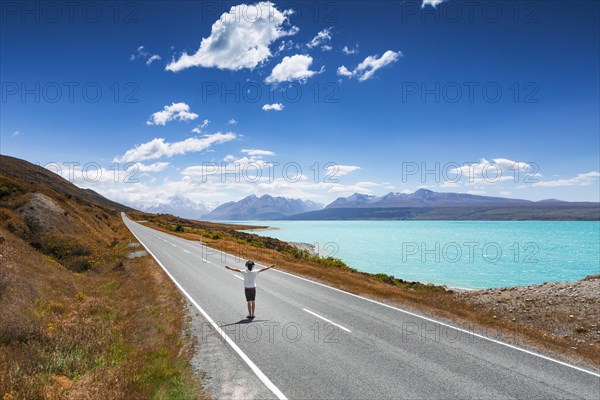 Guy on a road