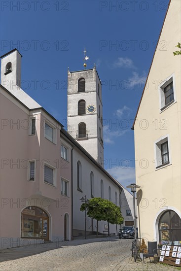 Tower and bell tower of the Christuskirche