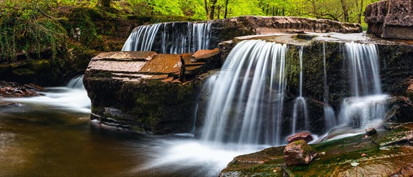 Pont Cwm y Fedwen Waterfall