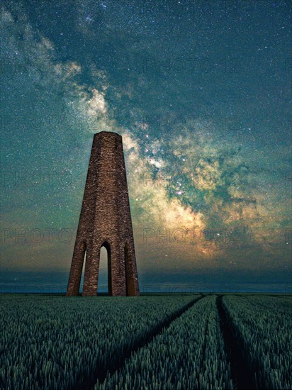 Milky Way over The Daymark