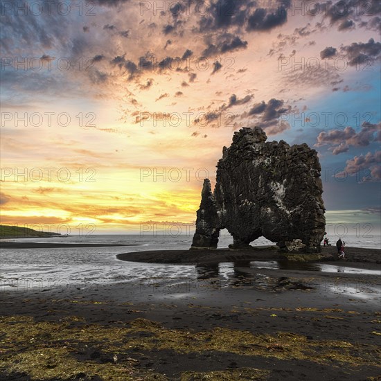 Basalt rock Hvitserkur