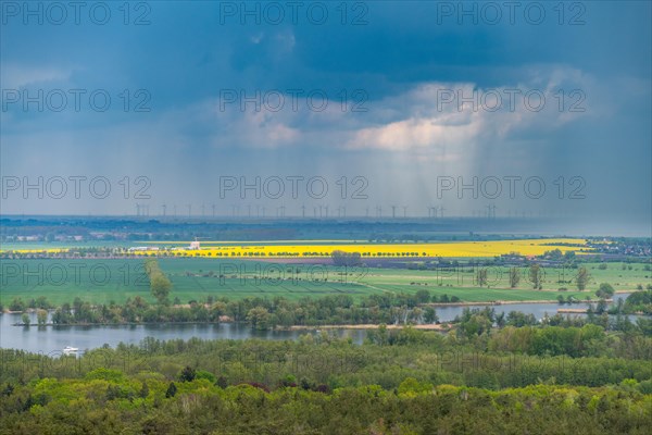 Thunderstorm over the Havel