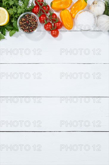 Vegetables vegan healthy food vegan healthy organic text free space copyspace clean eating food wooden board in germany