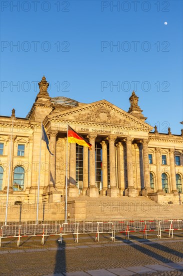 Reichstag Bundestag Government Parliament Reichstag Building Textfreiraum Copyspace in Berlin
