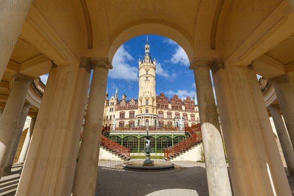 Schwerin Palace Orangery Landtag Government Parliament Mecklenburg-Vorpommern in Schwerin