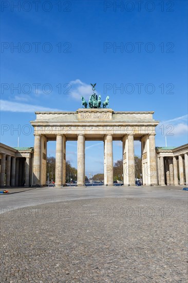 Brandenburg Gate Textfreiraum Copyspace in Berlin