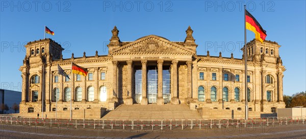 Reichstag Bundestag Government Parliament Reichstag Building Panorama in Berlin