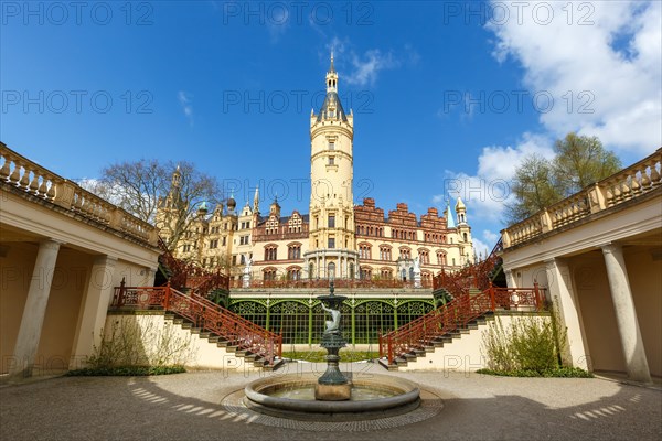 Schwerin Palace Orangery Landtag Government Parliament Mecklenburg-Vorpommern in Schwerin