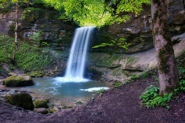 Waterfall in the Aabachtobel