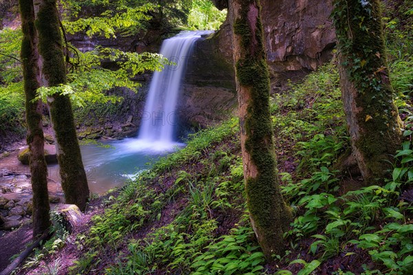 Waterfall in the Aabachtobel