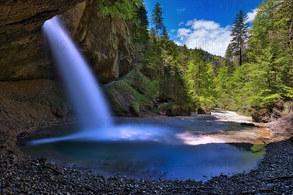 Waterfall in the Toesstal