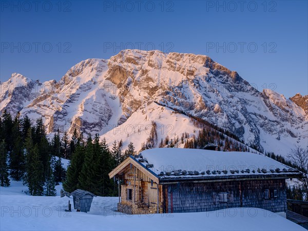 Alpenglow at Hoher Goell