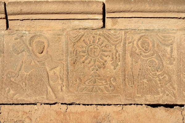 Reliefs from the Spanish colonial period